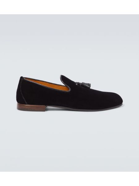 Fløjl loafers Tom Ford sort