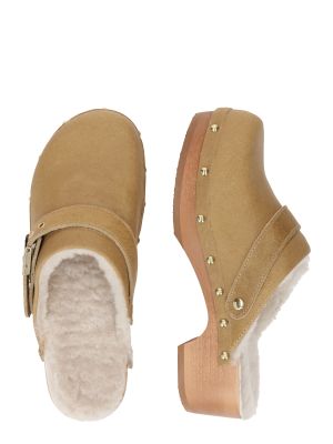 Pantofi de lână Scholl Iconic alb
