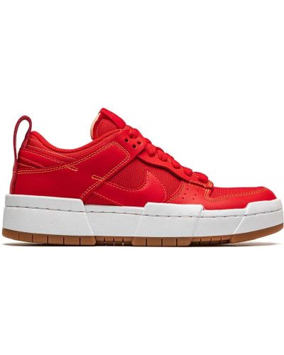 Baskets Nike Dunk rouge