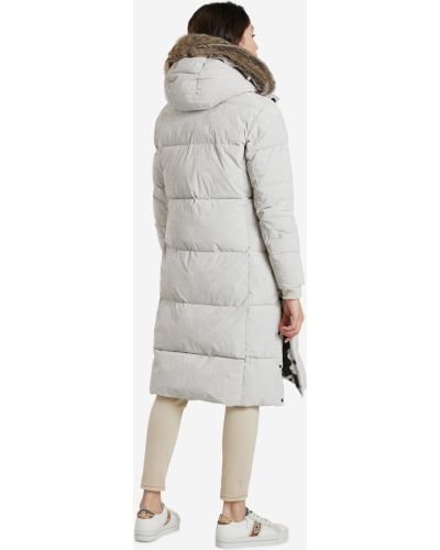 Zimný kabát Desigual sivá