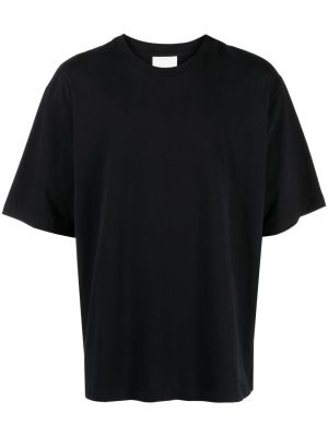 Bavlnené tričko s potlačou Isabel Marant čierna