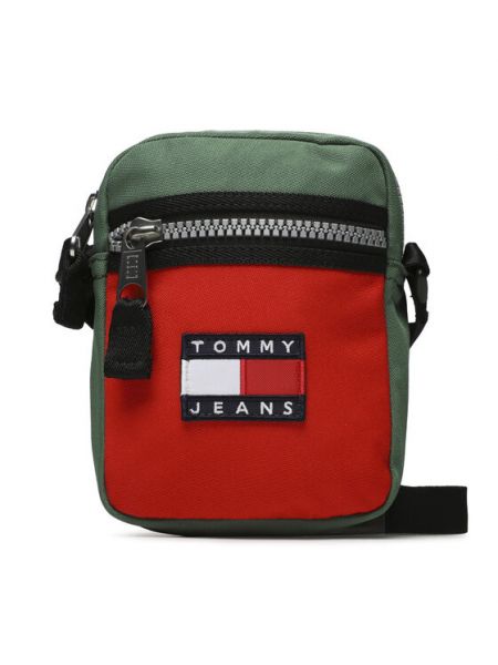 Τσάντα Tommy Jeans πράσινο