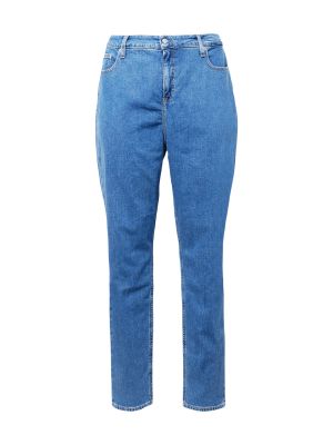 Blugi Calvin Klein Jeans Curve albastru