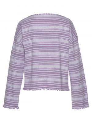 T-shirt a maniche lunghe S.oliver viola