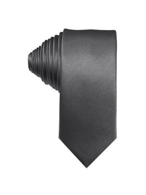 Однотонный галстук G.faricetti серый