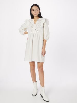 Φόρεμα Qs By S.oliver λευκό