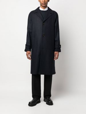 Mantel mit geknöpfter Aspesi blau