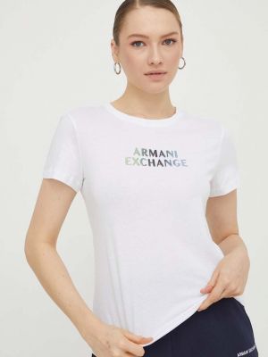 Bombažna majica Armani Exchange