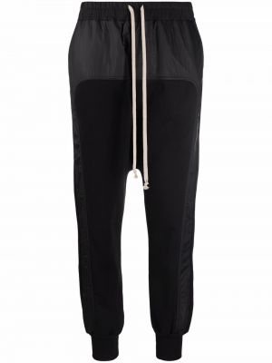 Pantalones de chándal con cordones Rick Owens Drkshdw negro