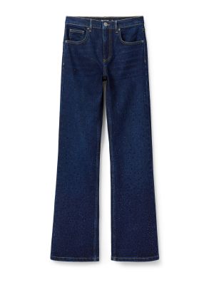 Priliehavé priliehavé bootcut džínsy Desigual modrá