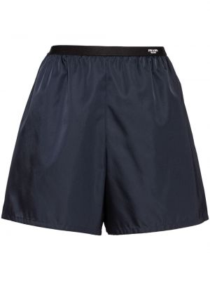 Nylon shorts Prada blau