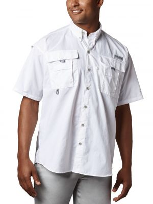 Рубашка с коротким рукавом Columbia белая