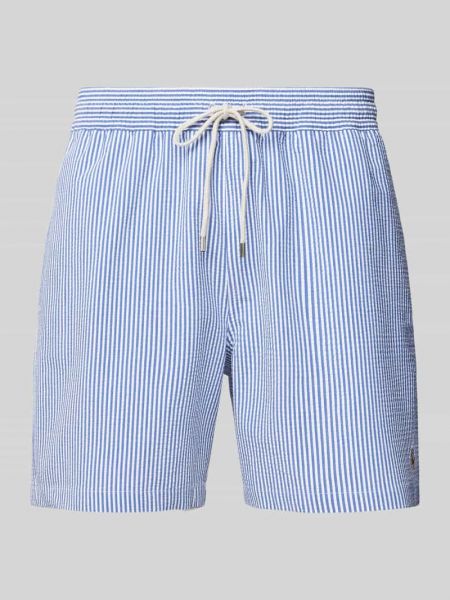 Pasek w paski Polo Ralph Lauren Underwear niebieski
