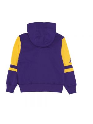 Fleece hoodie mit reißverschluss Nike lila