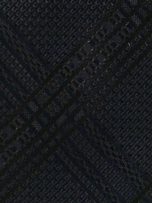 Corbata de seda de tejido jacquard Brioni azul