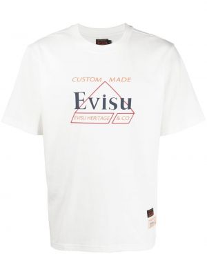 T-skjorte Evisu hvit