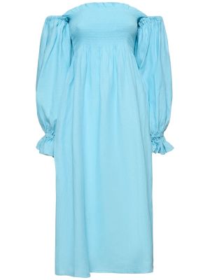 Μίντι φόρεμα Sleeper μπλε