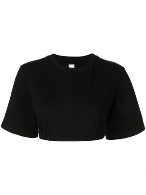 Rund hals crop top Dion Lee svart