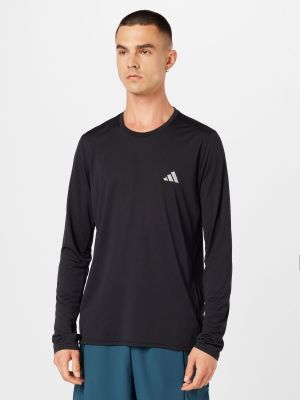 Tričko s dlhými rukávmi Adidas Performance čierna