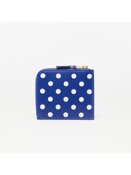 Πουά πορτοφόλι με σχέδιο Comme Des Garçons Wallets μπλε