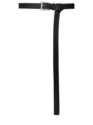 Кожаный колан Michael Kors Collection черно