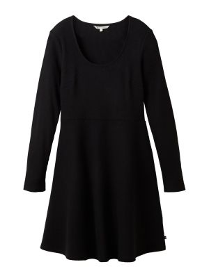 Džinsinė suknelė Tom Tailor Denim juoda