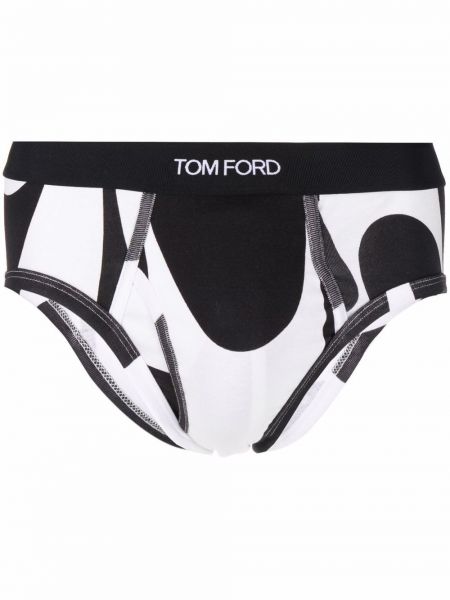 Bragas con estampado abstracto Tom Ford negro