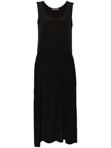 Ίσιο φόρεμα από κρεπ Maurizio Mykonos μαύρο