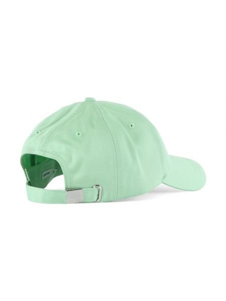 Gorra de algodón Calvin Klein verde