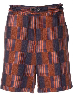 Bermuda kratke hlače s karirastim vzorcem Henrik Vibskov