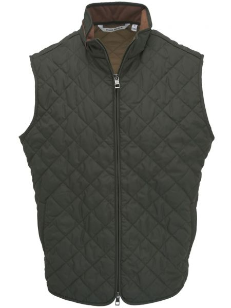 Quiltet vest Peter Millar grøn