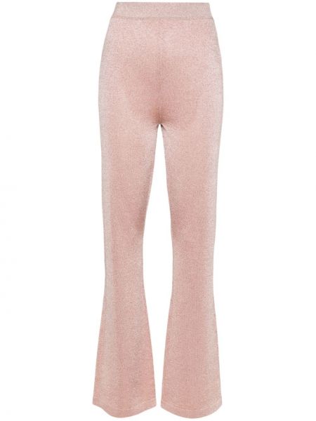 Pantaloni cu picior drept Missoni roz