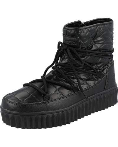 Členkové topánky Dockers By Gerli čierna