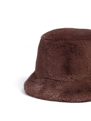 Kepurė su kailiu Apparis ruda