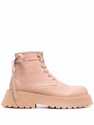 Spitzen schnür stiefelette Marsèll beige