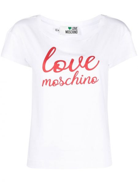 Тениска с принт Love Moschino