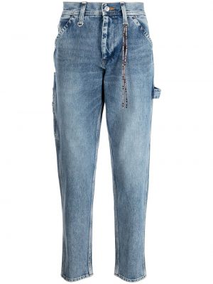 Straight jeans Mastermind World blau