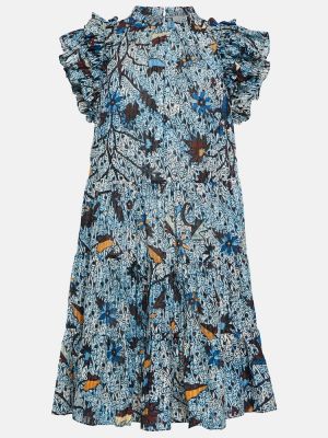 Φόρεμα με σχέδιο Ulla Johnson μπλε