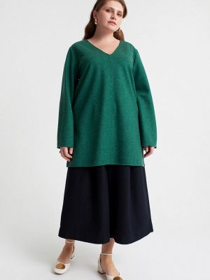 Пуловер W&b зеленый