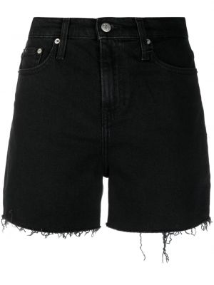 Džinsa šorti Calvin Klein Jeans melns