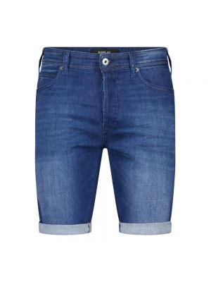 Niebieskie szorty jeansowe Replay