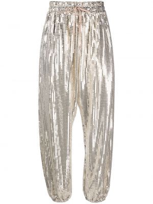 Spodnie z cekinami New Arrivals srebrne