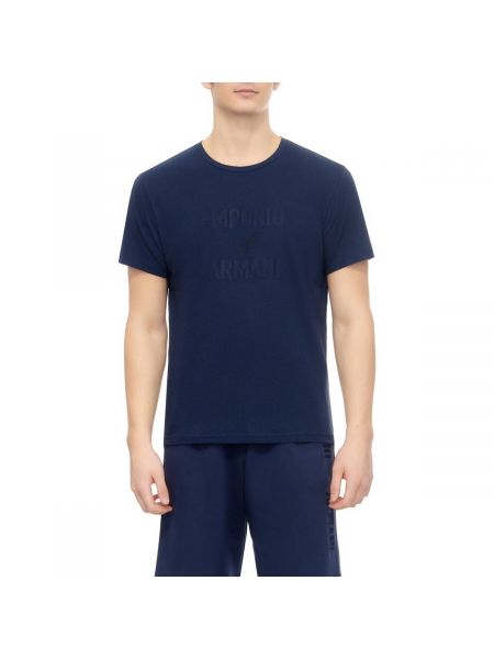 Tričko Emporio Armani modrá