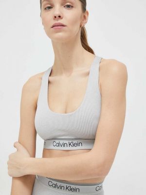 Biustonosz sportowy Calvin Klein Performance szary