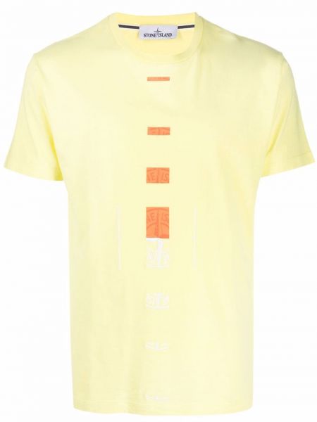 Camiseta Stone Island amarillo