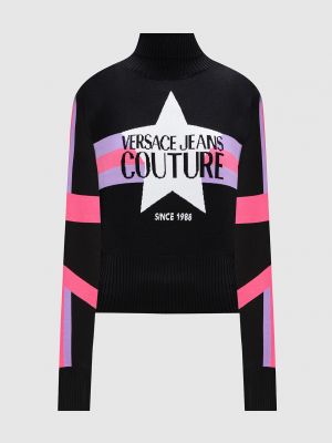 Гольфы Versace Jeans Couture черные