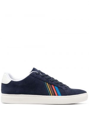 Sneakers με κορδόνια σουέντ με δαντέλα Ps Paul Smith μπλε
