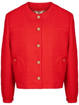 Vlněná bunda z nylonu Blazé Milano červená