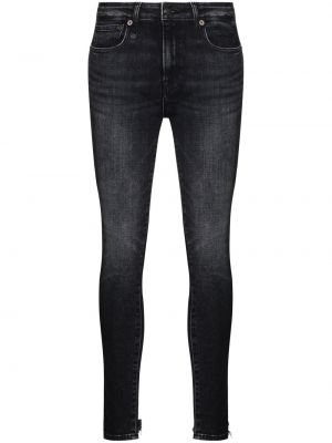 Skinny jeans R13 schwarz