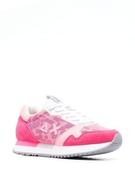 Zapatillas con apliques Sun 68 rosa